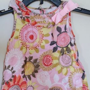 Cute 2 piece set by lola et moi sz 12 mo.